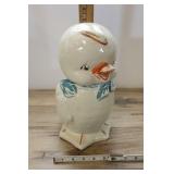 Vintage Ceramic Baby Duck Or Chick Cookie Jar 12"t