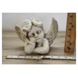 Ceramic Resting Angel, 7.5x5.5"t