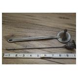 Two Vintage Candle Snuffers, Grape And Horn