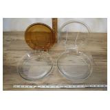 Glass Pie Pans