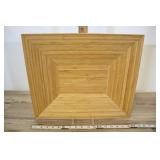 Bamboo Wood Platter, 18"w