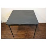 Folding Card Table, 34"x30"t.