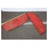 Two Car Fender Inserts For Your Fun Project.31"l