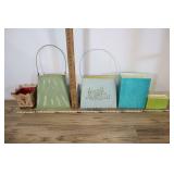 Assorted Wall Pockets And Planters.