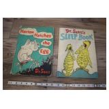 2 Dr. Seuss Books, Horton Hatches The Egg, Sleep