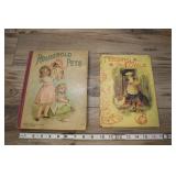 2 Books, Household Pets, Feeding Fowls.