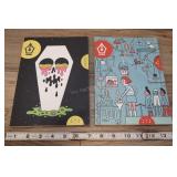 2 Books The Nib Death & Scams