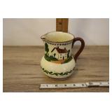 English Torquay Motto Ware Pottery, Pitcher, Goodn