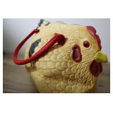 Rubber Chicken Bag, Zipper Closure
