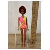 1966 Christie Barbie In Swimsuit, Bendable Legs