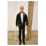 1960 Tuxedo Ken Doll, Non-bendable Legs