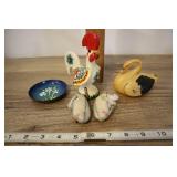 Assrtd Lot- Felt Baby Shoes, Mexican Chicken,