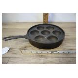 Griswold Apple Cake-poached Egg Pan,  #32 962,