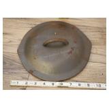 A Simple Cast Iron Lid 8.5", #9