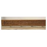 Carved Butter Or Cookie Stamp Mold 27" Long