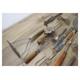 Assorted Vintage Kitchen Utensils