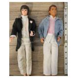 Pair Of Ken Dolls, 1968 Blue Coat, 1988 Tuxedo