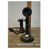 Antique 1913 American Tel & Tel Candlestick Phone