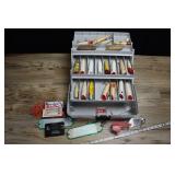 Flambeau Tackle Box Loaded With Salmon Plugs,