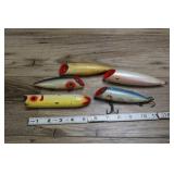 5 Salmon Plugs,