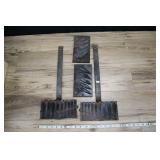 Cast Iron Fishing Tackle Lead Weight Molds