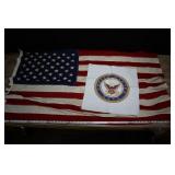 50 Star U.s. Flag, Ww2 Badges, Driver & Mechanic