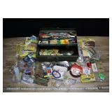 Vtg Kennedy Kits Bighorn Line Box, Loaded Tackle