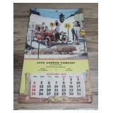 Vintage Advertising Wall Calendar John Condon Co