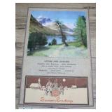 1949 Sedro Woolley Calendar, Moore And Coulter