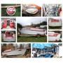 1961 Skagit Runabout 18' Boat & Trailer + 2 Motors
