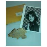 Patty Duke Autographed Burl Wood