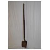Primitive Coal Shovel With Wood Handle 54"