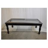 Coffee Table  With Volkswagen Vanagon Window Top