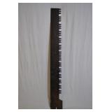 Drag Saw Blade 60" Long, 1/8" Thick