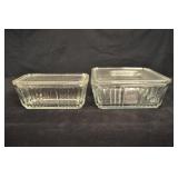 Pair Anchor Hocking Baking Dishes With Lids