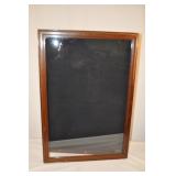 Vintage Wood Directory Case With Glass Door