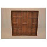 Wooden Trinket Display Case 18 X 15.75