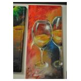 Marcello Wine Art Oil On Canvas