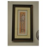 Framed Leopard Print