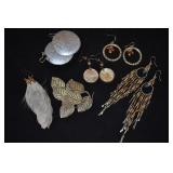 Assorted Fashion Earrings 7 Pair, Dangly