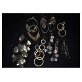 Assorted Earrings - 7 Pair Dangly