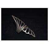 Sterling Silver Wings Ring, Marked