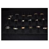 Assorted Costume Rings 18 +/-