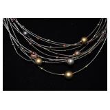 Beaded Wire Necklace