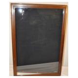 Vintage Wood Directory Case With Glass Door