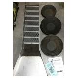 Gold Sluice And Pans Trough Is 10"x 50". Pans 2 -