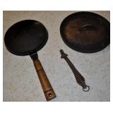 Cast Iron Lids 10" American Camper, 8.5" Nordic