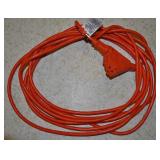 Orange  Extension Cord 3-way Approx. 25