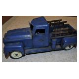 Blue Tin Truck Step-side 14"