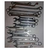 Wrench Set 17- Misc. Open And Box Ends.